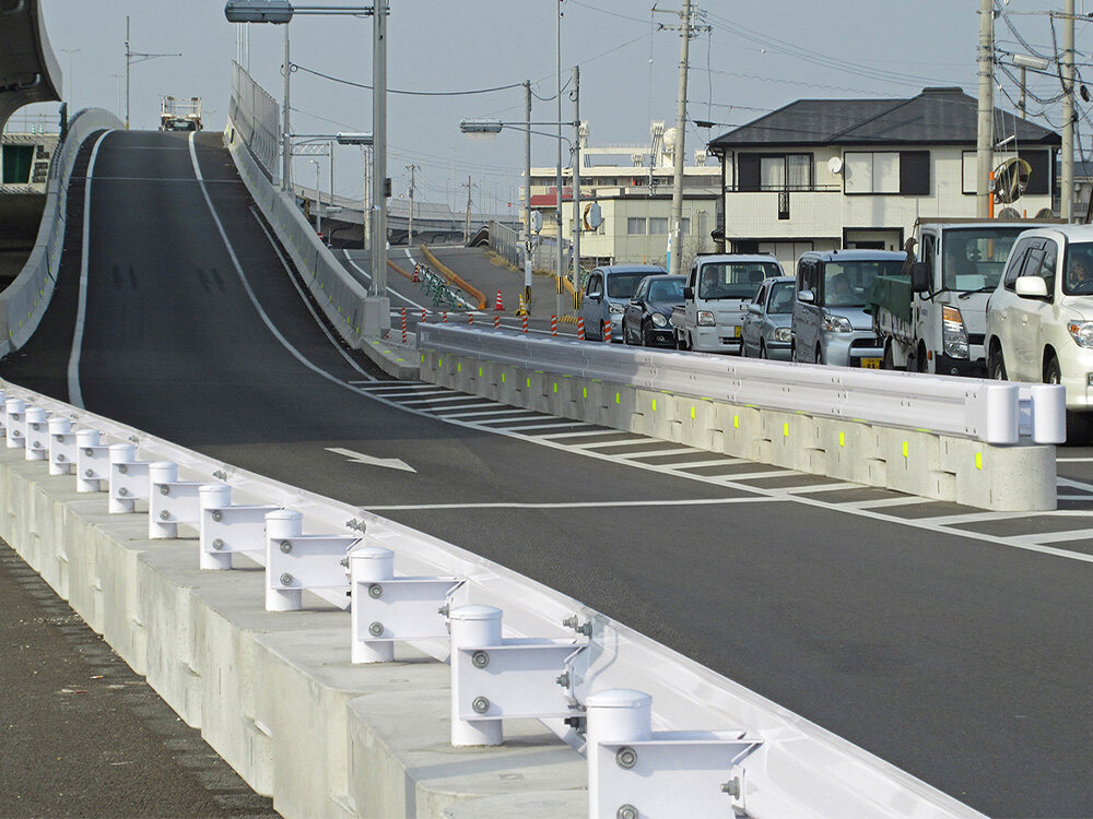 徳島東環状線街路工事末広住吉高架橋上部工事