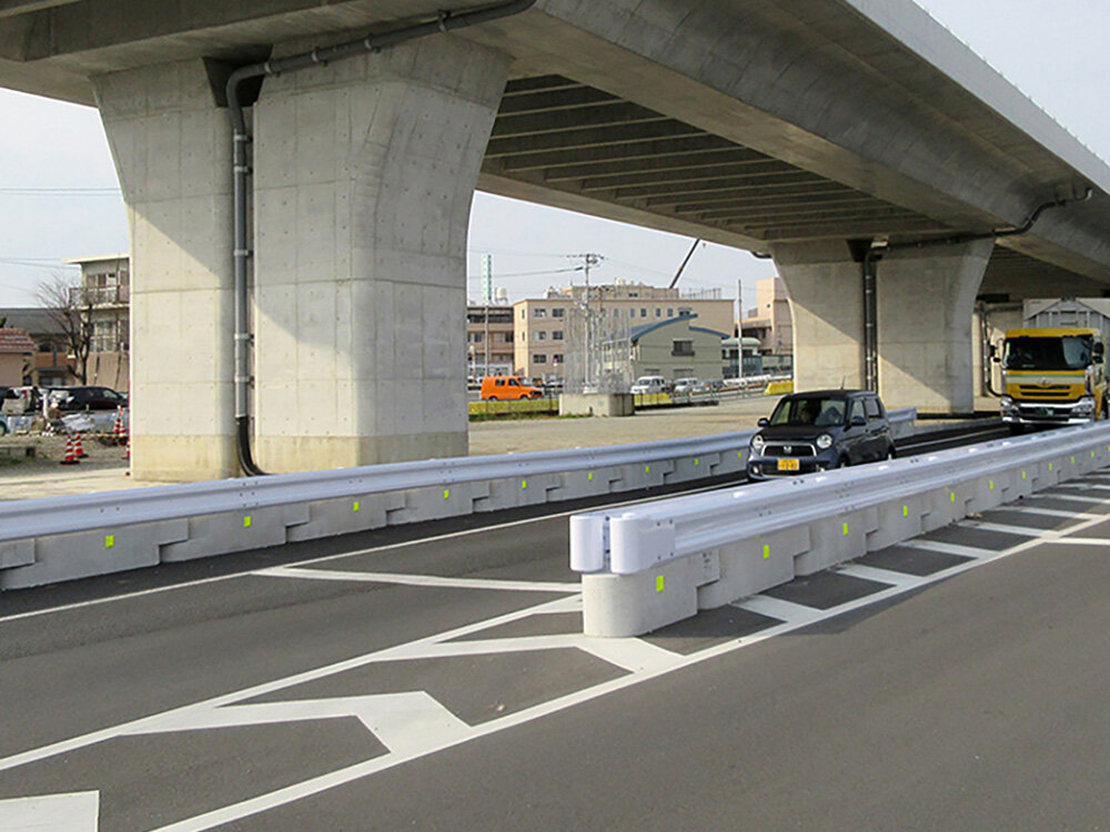 徳島東環状線街路工事末広住吉高架橋上部工事