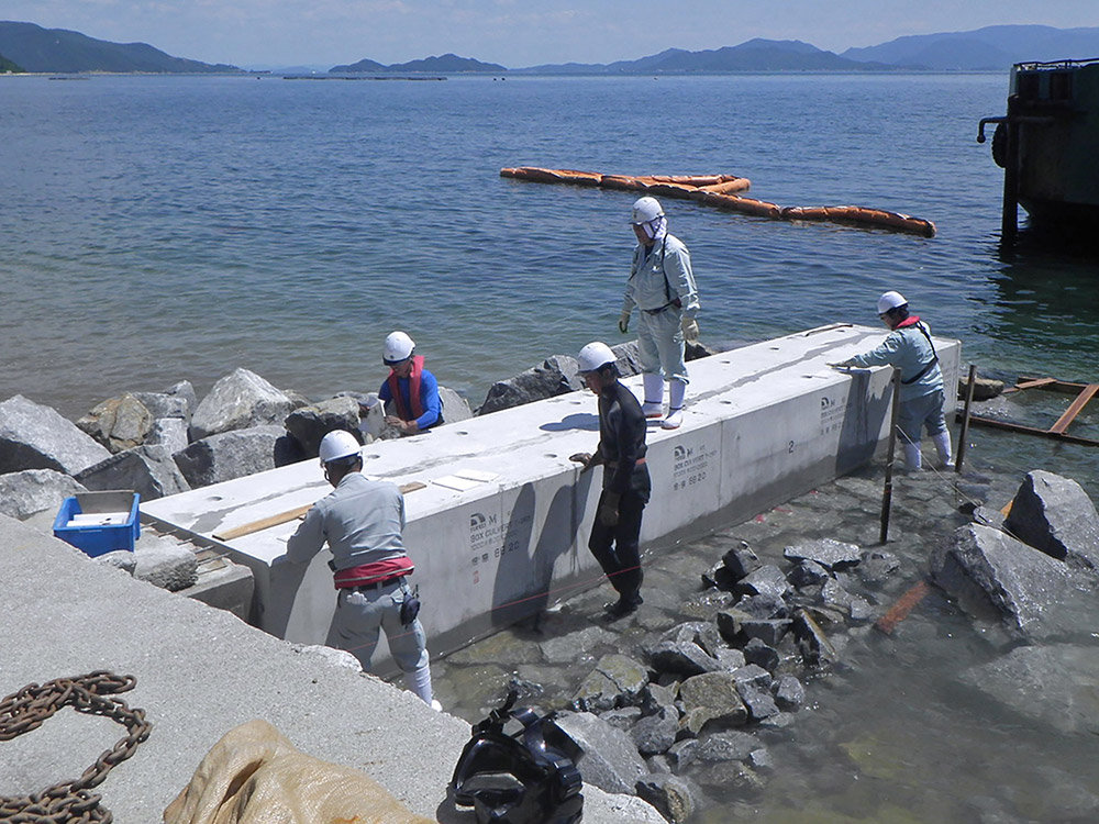 女木東海岸 河川海岸維持修繕工事