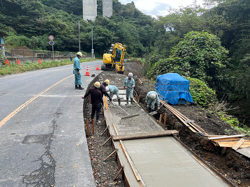 日立市諏訪町歩道新設工事