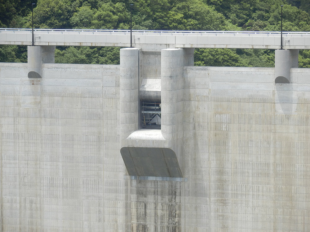 椛川ダム本体工事