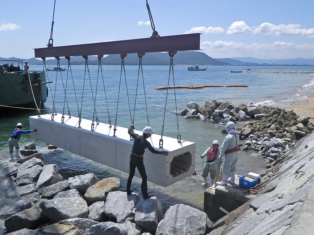 女木東海岸 河川海岸維持修繕工事