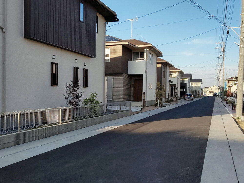 水戸市某所住宅団地造成工事