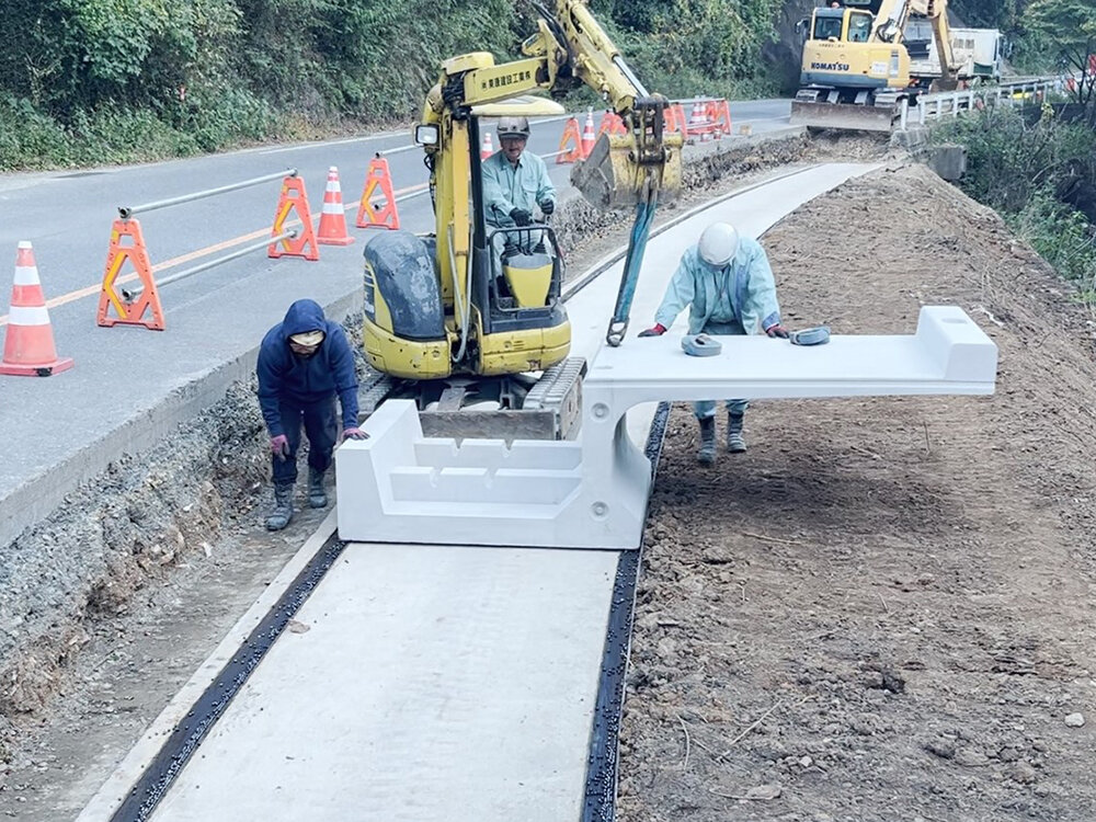 日立市諏訪町歩道新設工事