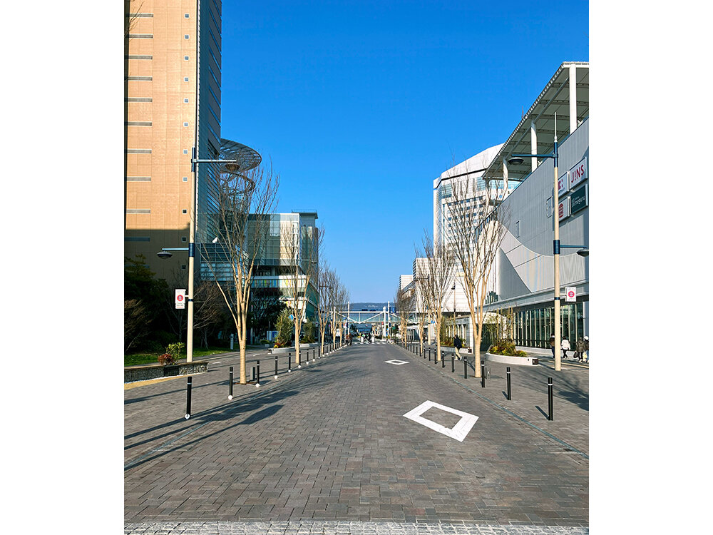 アリーナ周辺道路整備工事（サンポートガーデンプロムナード）