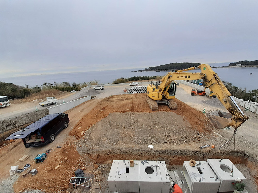 国道42号道の駅すさみ駐車場整備他工事