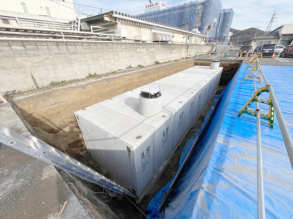 ヤマトエスロン(株)関東工場テント倉庫新設工事