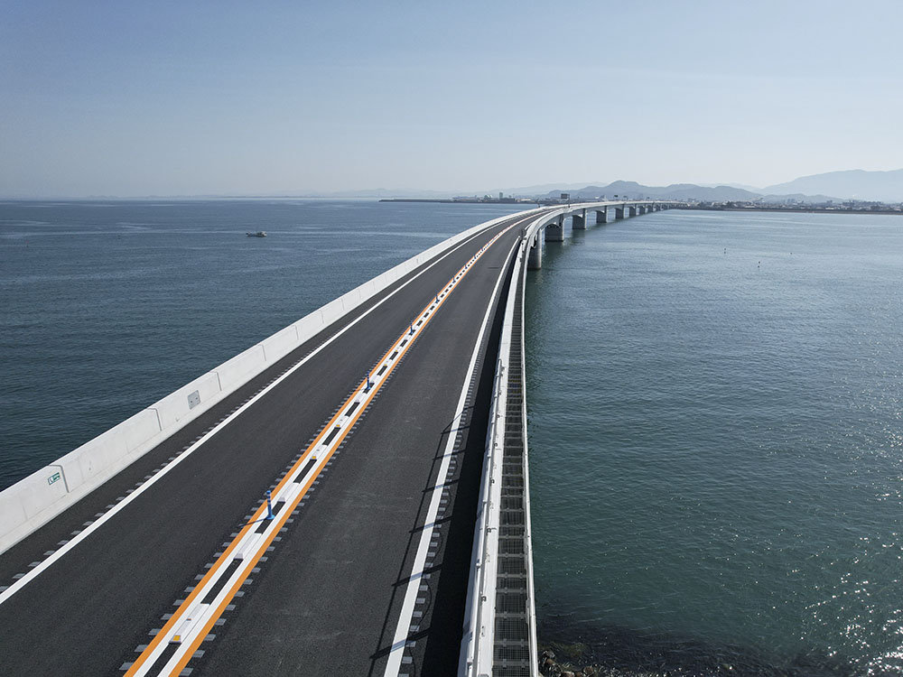 徳島南部自動車道　吉野川サンライズ大橋