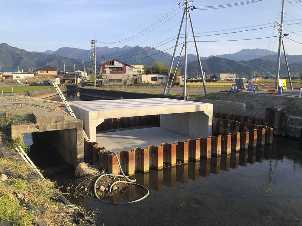 新川雨水幹線整備工事