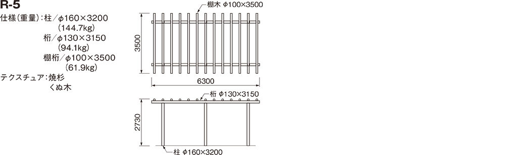 R-5規格・形状