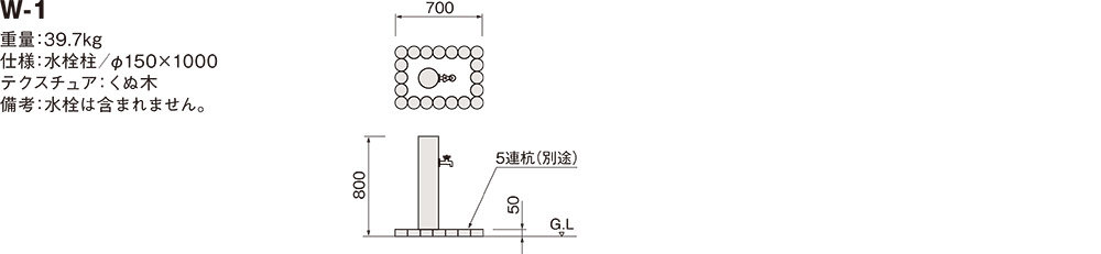 W-1規格・形状