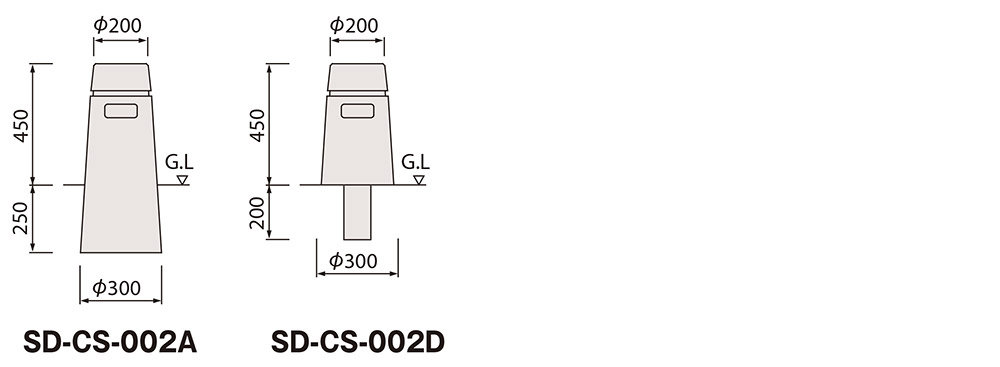 SD-CS-002　固定・可動規格・形状