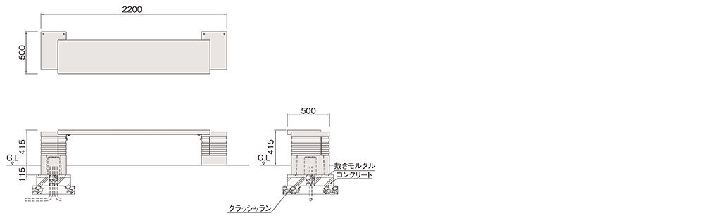 moderno モデルノ規格・形状