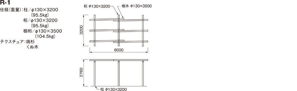 R-1	規格・形状